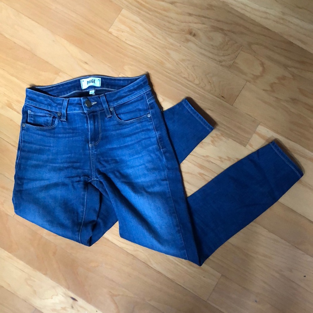 PAIGE Verdugo Crop Jeans, Size 25